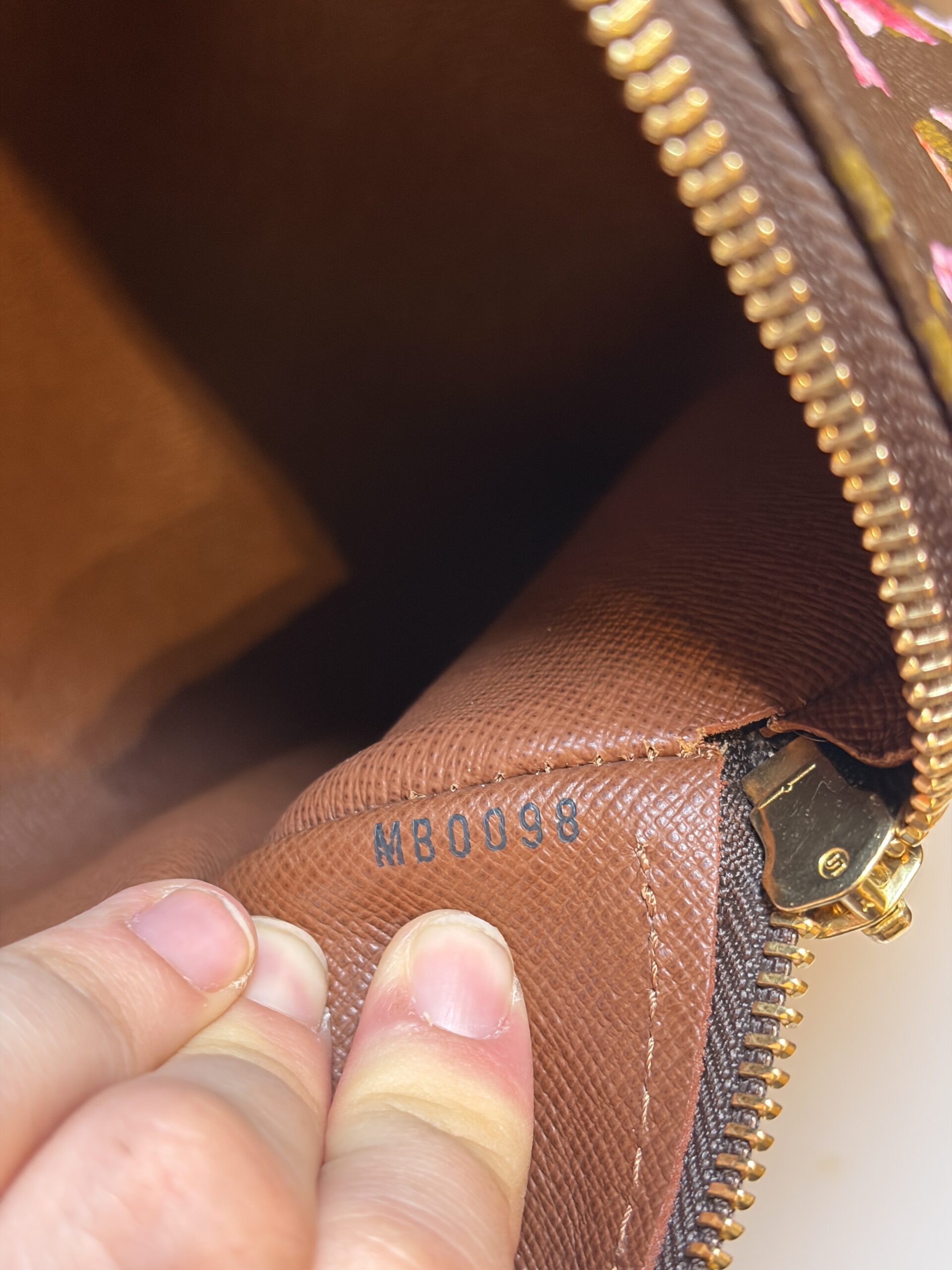 LOUIS VUITTON ft. Richard Prince Papillon 30 Monogram Watercolor - Obrázek 7